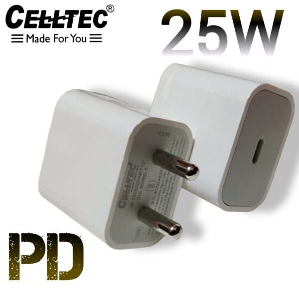 CELLTEC USB-C 25W PD POWER ADAPTER